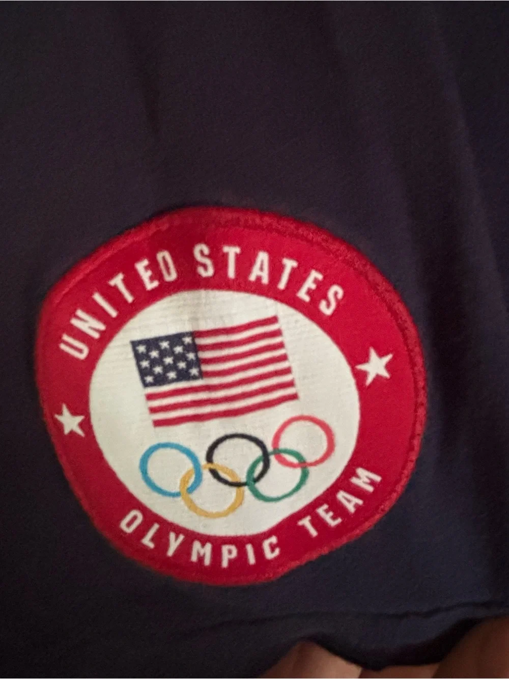 POLO Ralph Lauren Team USA Olympics 2022 T shirt Navy Blue XL Cotton Collectible